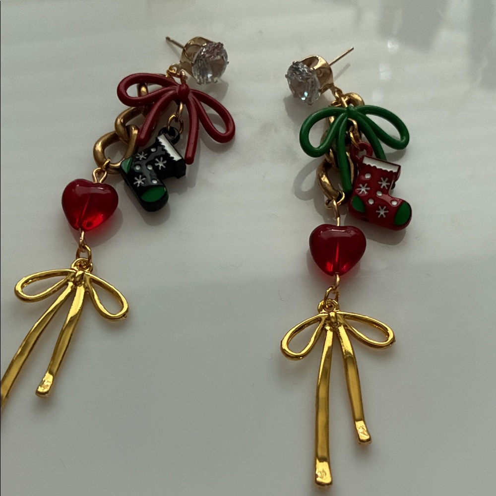 Handmade earrings holiday